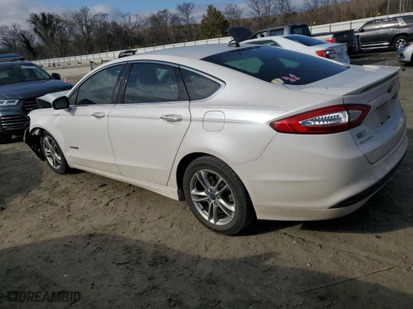 2015 Ford Fusion Titanium Hybrid with VIN 3FA6P0RU7FR255884, listed as a Copart auction lot 44322415 with 93,923 mi miles and Salvage Title. Bid and sale history available at carsss.com. Image 2.