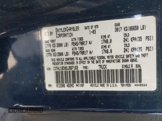 2003 Dodge 1500 ST with VIN 1D7HU18D03J587163, listed as a IAAI auction lot 42059875 with 245,195 mi miles and . Bid and sale history available at DreamBid. Image 9.