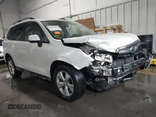 2015 Subaru Forester 2.5i Premium with VIN JF2SJADCXFH414379, listed as a IAAI auction lot 41387459 with 120,443 mi miles. Bid and sale history available at carsss.com. Image 1.