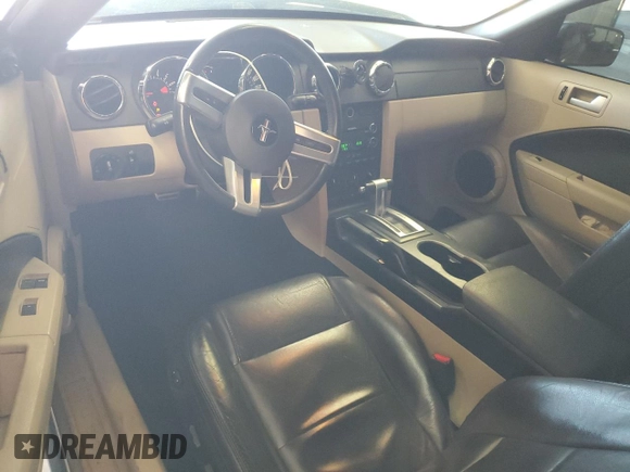 2008 Ford Mustang Deluxe with VIN 1ZVHT84N985111303, listed as a Copart auction lot 53683915 with 94,751 mi miles and Salvage Title. Bid and sale history available at carsss.com. Image 8.