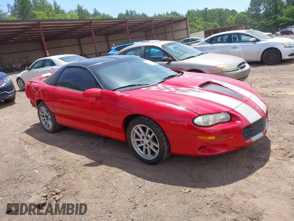 2002 Chevrolet Camaro Z28 z VIN 2G1FP22G222101109, wystawiony jako IAAI lot #39531558 z przebiegiem 100 136 mil mil oraz . Historia ofert i sprzedaży dostępna na DreamBid. Obrazek 1.