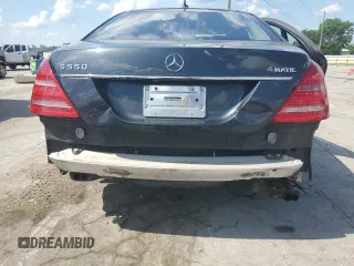 2012 Mercedes-Benz S 550 with VIN WDDNG9EB4CA451209, listed as a Copart auction lot 61836825 with 98,630 mi miles and Salvage title. Bid and sale history available at DreamBid. Image 6.
