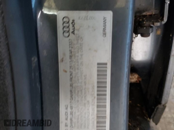 2002 Audi A4 3.0L with VIN WAULT68E92A253951, listed as a Copart auction lot 60483815 with Not provided miles and Clean title. Bid and sale history available at DreamBid. Image 12.
