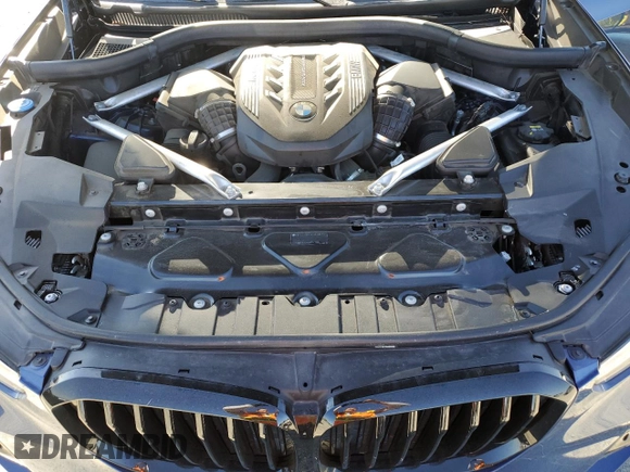 2021 BMW X5 M50i with VIN 5UXJU4C06M9G60154, listed as a Copart auction lot 46370285 with 54,221 mi miles and Salvage Title. Bid and sale history available at carsss.com. Image 12.