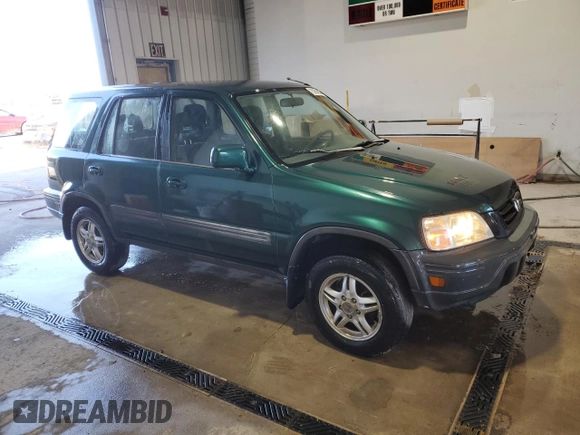 2000 Honda CR-V EX with VIN JHLRD1861YC029191, listed as a Copart auction lot 75894204 with 255,276 mi miles and Salvage Title. Bid and sale history available at carsss.com. Image 4.