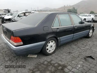 1995 Mercedes-Benz S with VIN WDBGA51E5SA224377, listed as a Copart auction lot 75064964 with 208,782 mi miles and Clean Title. Bid and sale history available at DreamBid. Image 3.