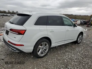 2021 Audi Q7 Premium with VIN WA1AJAF7XMD015724, listed as a Copart auction lot 80276014 with 68,831 mi miles and Salvage Title. Bid and sale history available at carsss.com. Image 3.