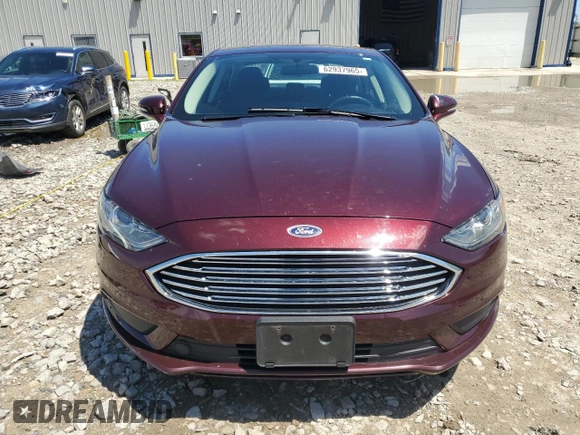 2017 Ford Fusion SE with VIN 3FA6P0H74HR250821, listed as a Copart auction lot 62937965 with 101,919 mi miles and Clean title. Bid and sale history available at DreamBid. Image 5.