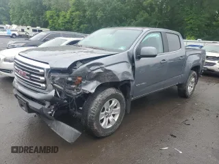 2018 GMC Canyon 4WD SLE z VIN 1GTG6CEN0J1276693, wystawiony jako Copart lot #58488215 z przebiegiem 119 180 mil mil oraz Szkoda całkowita • Salvage title. Historia ofert i sprzedaży dostępna na DreamBid. Obrazek 1.