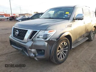 2020 Nissan Armada SL z VIN JN8AY2ND7LX015227, wystawiony jako IAAI lot #41481885 z przebiegiem 105 103 mil mil oraz . Historia ofert i sprzedaży dostępna na DreamBid. Obrazek 6.