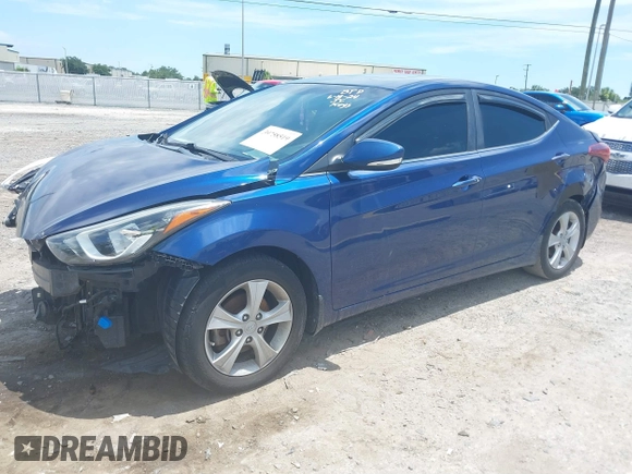 2016 Hyundai Elantra SE with VIN 5NPDH4AE9GH796997, listed as a IAAI auction lot 42185019 with 85,448 mi miles and . Bid and sale history available at DreamBid. Image 2.