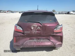 2021 Mitsubishi Mirage ES with VIN ML32AUHJ2MH002238, listed as a Copart auction lot 48550495 with 60,898 mi miles and Salvage title. Bid and sale history available at DreamBid. Image 6.