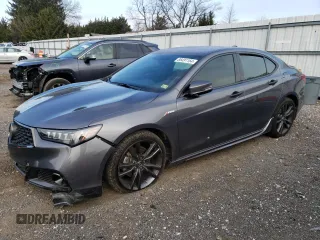 2020 Acura TLX w/A-Spec Pkg with VIN 19UUB1F61LA003177, listed as a Copart auction lot 85491164 with 91,967 mi miles and Salvage Title. Bid and sale history available at carsss.com. Image 1.