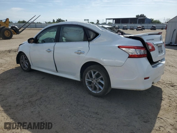 2015 Nissan Sentra SV with VIN 3N1AB7AP9FY301998, listed as a Copart auction lot 54789765 with 95,095 mi miles and Salvage Title. Bid and sale history available at DreamBid. Image 2.