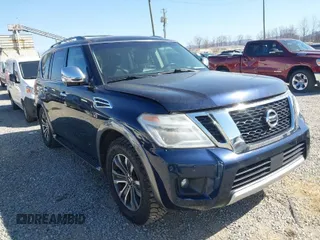 2017 Nissan Armada SV with VIN JN8AY2NC3H9501228, listed as a IAAI auction lot 41780182 with 233,183 mi miles and . Bid and sale history available at DreamBid. Image 1.