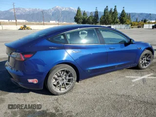 2023 Tesla Model 3 with VIN 5YJ3E1EA5PF457937, listed as a Copart auction lot 48209115 with 41,193 mi miles and Salvage Title. Bid and sale history available at carsss.com. Image 3.