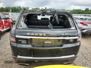 2019 Land Rover Range Rover Sport HSE with VIN SALWR2RV9KA845302, listed as a Copart auction lot 64290465 with 89,007 mi miles and Salvage title. Bid and sale history available at DreamBid. Image 6.