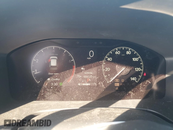 2025 Honda CR-V EX-L with VIN 2HKRS4H70SH451199, listed as a Copart auction lot 48839745 with 4,123 mi miles and Salvage Title. Bid and sale history available at DreamBid. Image 9.