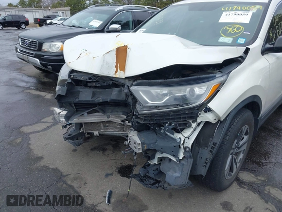 2018 Honda CR-V LX with VIN 2HKRW5H35JH407625, listed as a IAAI auction lot 41790059 with 80,000 mi miles. Bid and sale history available at carsss.com. Image 6.