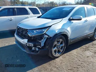 2017 Honda CR-V EX-L with VIN 2HKRW2H89HH629590, listed as a IAAI auction lot 41723084 with 77,429 mi miles. Bid and sale history available at carsss.com. Image 6.