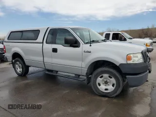 2006 Ford F-150 XL with VIN 1FTRF14W36NA57279, listed as a Copart auction lot 46629825 with 108,810 mi miles and Salvage Title. Bid and sale history available at carsss.com. Image 4.