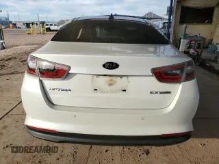 2016 Kia Optima Hybrid EX with VIN KNAGN4AD7G5098785, listed as a Copart auction lot 78940504 with 80,594 mi miles and Salvage Title. Bid and sale history available at carsss.com. Image 6.