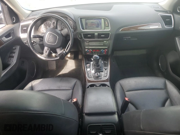 2012 Audi Q5 Premium Plus with VIN WA1DKAFP7CA078449, listed as a Copart auction lot 50728455 with 118,509 mi miles and Salvage title. Bid and sale history available at DreamBid. Image 8.