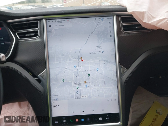 2017 Tesla Model S 60 with VIN 5YJSA1E17HF189627, listed as a IAAI auction lot 41891766 with 106,003 mi miles and . Bid and sale history available at DreamBid. Image 19.