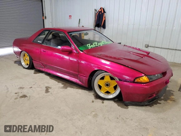 1991 Nissan Skyline z VIN HCR32253069, wystawiony jako Copart lot #65383405 z przebiegiem 176 495 mil mil oraz Czysty tytuł • Clean title. Historia ofert i sprzedaży dostępna na DreamBid. Obrazek 4.