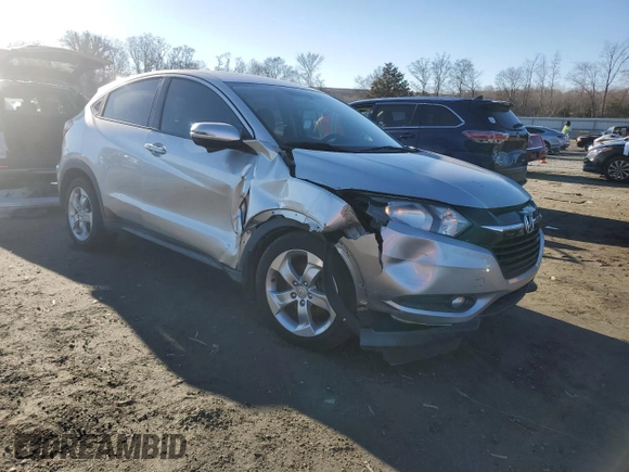 2016 Honda HR-V EX with VIN 3CZRU5H59GM708371, listed as a Copart auction lot 87648985 with 159,979 mi miles and Salvage Title. Bid and sale history available at carsss.com. Image 4.