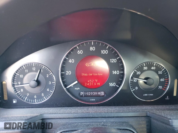 2005 Mercedes-Benz E 500 z VIN WDBUF83J05X166759, wystawiony jako Copart lot #82581124 z przebiegiem 192 939 mil mil oraz Szkoda całkowita • Salvage title. Historia ofert i sprzedaży dostępna na DreamBid. Obrazek 9.