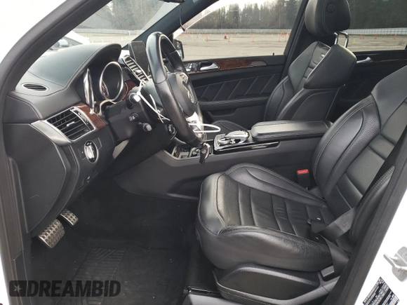 2016 Mercedes-Benz M 63 AMG with VIN 4JGDA7EBXGA758087, listed as a Copart auction lot 89385065 with 81,705 mi miles and Salvage Title. Bid and sale history available at carsss.com. Image 7.
