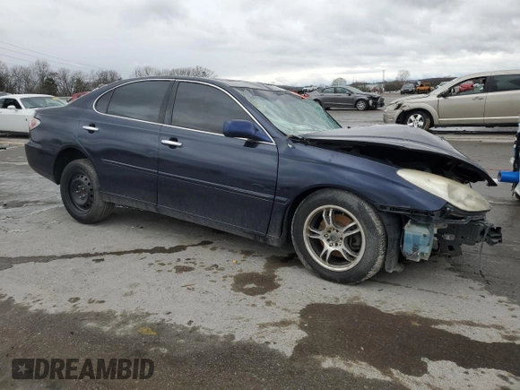 2003 Lexus ES 300 with VIN JTHBF30G830099594, listed as a Copart auction lot 49721375 with Not Provided miles and Salvage Title. Bid and sale history available at DreamBid. Image 4.