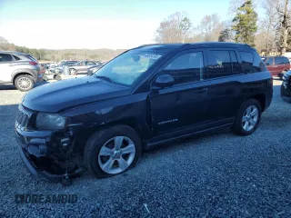 2016 Jeep Compass Sport with VIN 1C4NJCBA1GD641042, listed as a Copart auction lot 49614155 with 119,431 mi miles and Salvage Title. Bid and sale history available at carsss.com. Image 1.