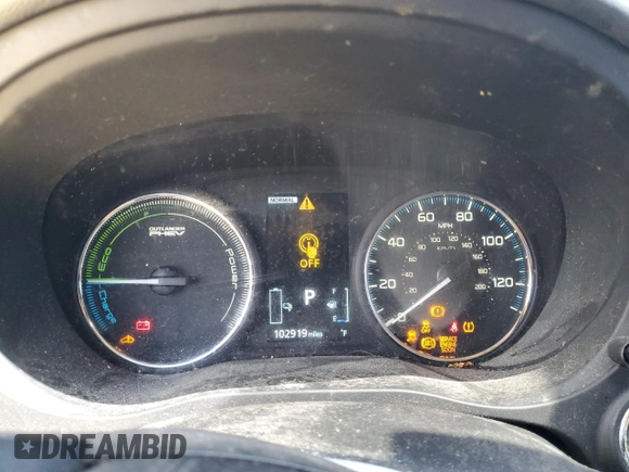 2018 Mitsubishi Outlander SEL with VIN JA4J24A56JZ028053, listed as a Copart auction lot 54920335 with 102,919 mi miles and Clean title. Bid and sale history available at DreamBid. Image 9.