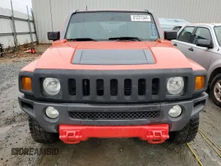 2009 Hummer H3 SUV Luxury with VIN 5GTEN13E598144722, listed as a Copart auction lot 81231344 with 189,266 mi miles and Salvage Title. Bid and sale history available at carsss.com. Image 5.