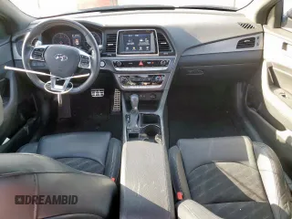 2018 Hyundai Sonata SEL with VIN 5NPE34AF3JH678141, listed as a Copart auction lot 50195975 with 42,701 mi miles and Salvage Title. Bid and sale history available at DreamBid. Image 8.