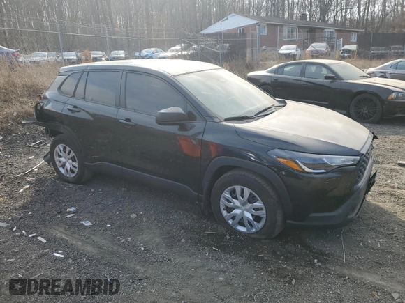 2023 Toyota Corolla Cross L with VIN 7MUAAABG7PV056287, listed as a Copart auction lot 49135405 with 29,428 mi miles and Salvage title. Bid and sale history available at DreamBid. Image 4.