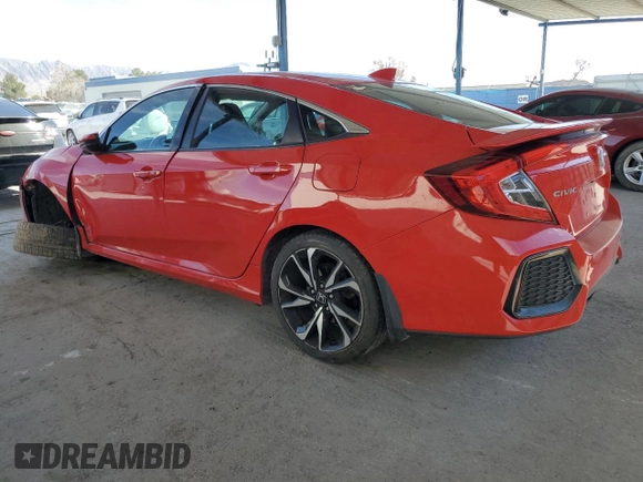 2017 Honda Civic Sedan Si with VIN 2HGFC1E57HH700201, listed as a Copart auction lot 46537475 with 143,181 mi miles and Salvage Title. Bid and sale history available at carsss.com. Image 2.