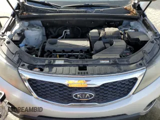 2011 Kia Sorento LX with VIN 5XYKT3A17BG135319, listed as a Copart auction lot 53529095 with 225,609 mi miles and Clean Title. Bid and sale history available at carsss.com. Image 12.
