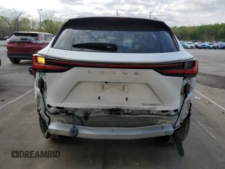 2024 Lexus NX 350h Luxury with VIN JTJHKCEZ6R2035436, listed as a Copart auction lot 53672415 with 10,517 mi miles and Salvage title. Bid and sale history available at DreamBid. Image 6.