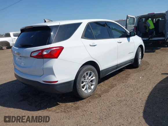 2019 Chevrolet Equinox LS z VIN 3GNAXHEV1KS673532, wystawiony jako IAAI lot #41979930 z przebiegiem 56 978 mil mil oraz . Historia ofert i sprzedaży dostępna na DreamBid. Obrazek 4.
