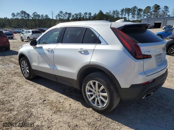 2023 Cadillac XT4 FWD Luxury with VIN 1GYAZAR43PF122536, listed as a Copart auction lot 88353525 with 67,775 mi miles and Salvage Title. Bid and sale history available at carsss.com. Image 2.