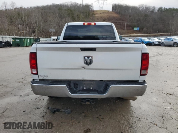 2018 Ram 1500 Tradesman with VIN 3C6JR6AGXJG194727, listed as a Copart auction lot 47759205 with 93,618 mi miles and Salvage title. Bid and sale history available at DreamBid. Image 11.