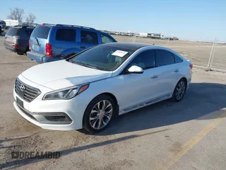 2015 Hyundai Sonata Sport with VIN 5NPE34AB6FH140232, listed as a IAAI auction lot 41805920 with 134,373 mi miles and . Bid and sale history available at carsss.com. Image 2.