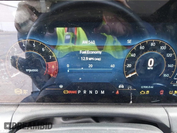 2024 Ford Mustang GT with VIN 1FA6P8CF4R5420368, listed as a IAAI auction lot 41698836 with 12,708 mi miles and . Bid and sale history available at DreamBid. Image 7.