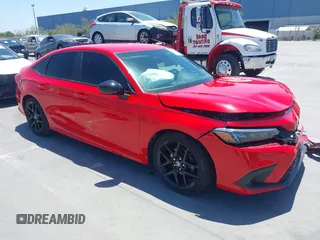 2023 Honda Civic Sport with VIN 2HGFE2F5XPH548055, listed as a IAAI auction lot 42513994 with 37,502 mi miles and . Bid and sale history available at DreamBid. Image 1.