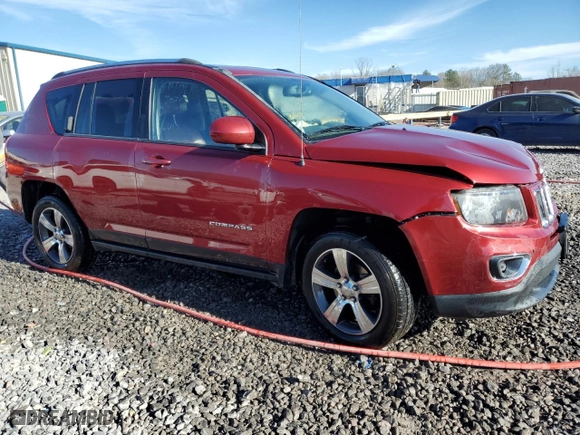 2016 Jeep Compass High Altitude Edition with VIN 1C4NJDEB0GD559443, listed as a Copart auction lot 47983765 with 108,818 mi miles and Salvage Title. Bid and sale history available at carsss.com. Image 4.