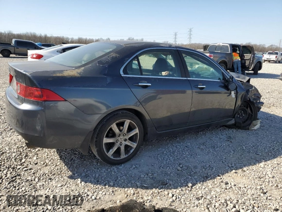 2004 Acura TSX with VIN JH4CL96854C010872, listed as a Copart auction lot 47054315 with 271,002 mi miles and Salvage Title. Bid and sale history available at carsss.com. Image 3.