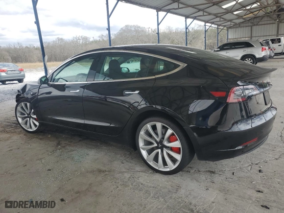 2019 Tesla Model 3 Long Range with VIN 5YJ3E1EB5KF434594, listed as a Copart auction lot 49093515 with 0 mi miles and Salvage Title. Bid and sale history available at carsss.com. Image 2.